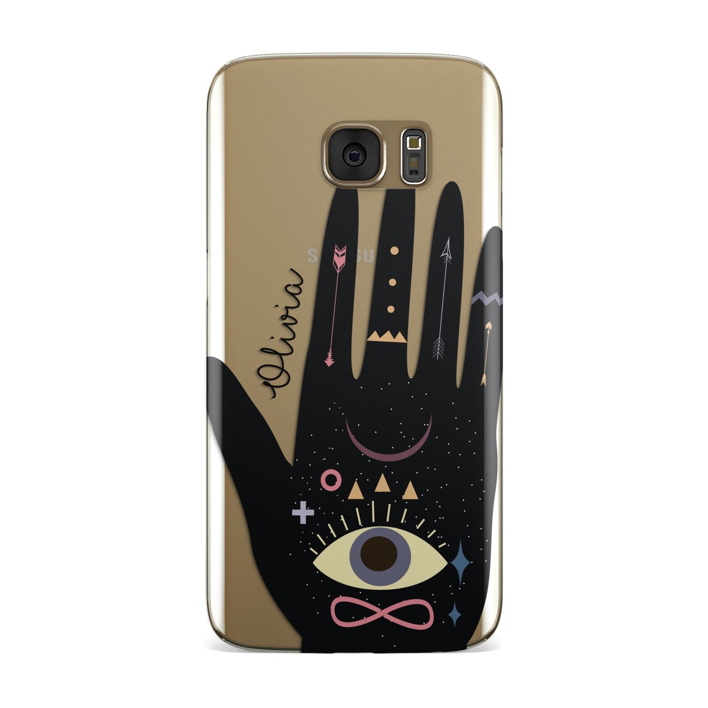 Celestial Hand with Text Samsung Galaxy Case