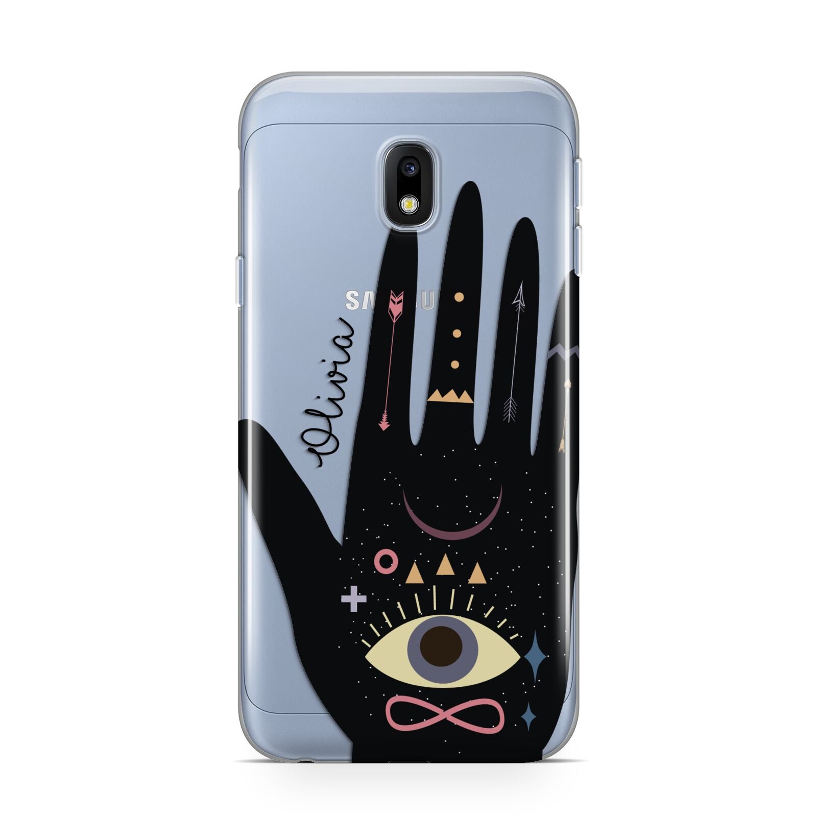 Celestial Hand with Text Samsung Galaxy J3 2017 Case