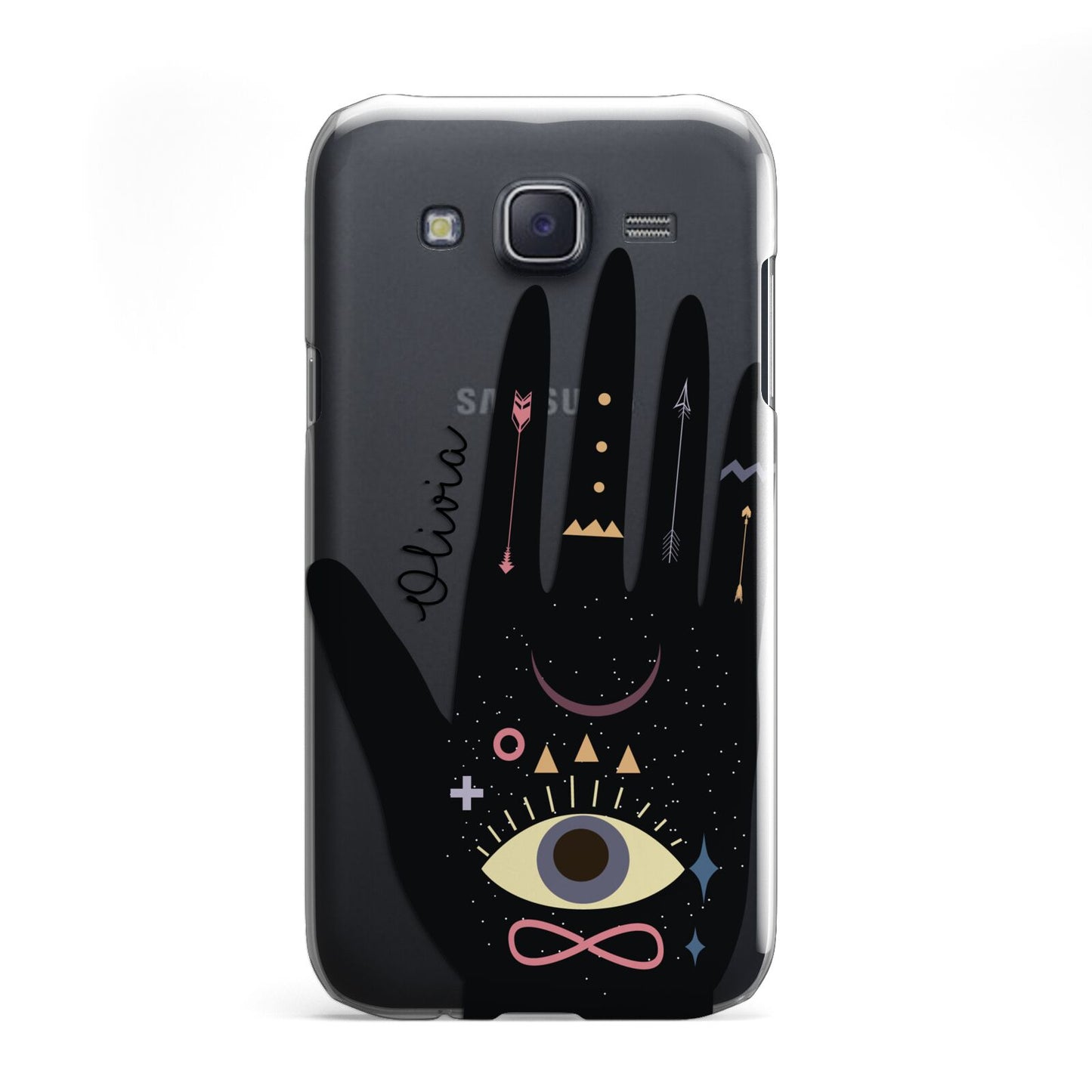 Celestial Hand with Text Samsung Galaxy J5 Case