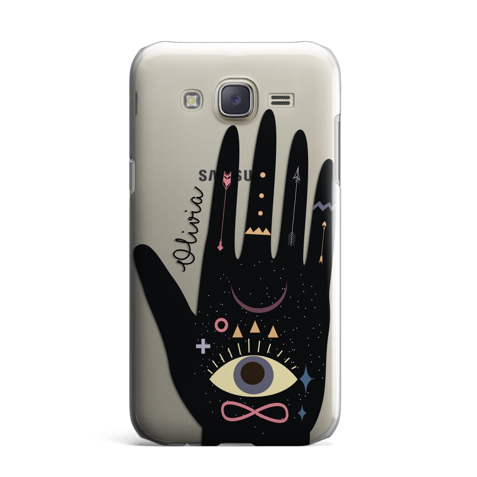 Celestial Hand with Text Samsung Galaxy J7 Case