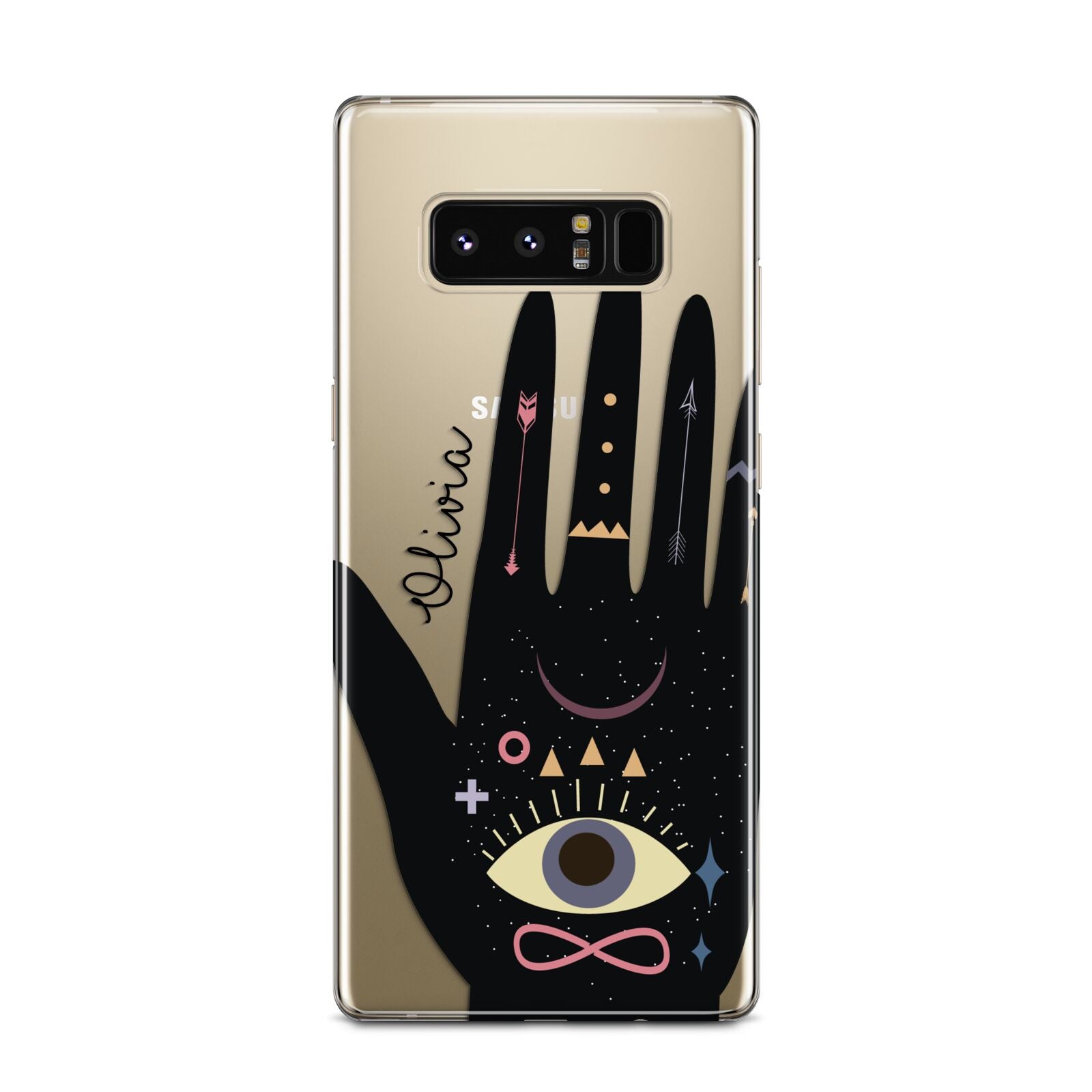 Celestial Hand with Text Samsung Galaxy Note 8 Case