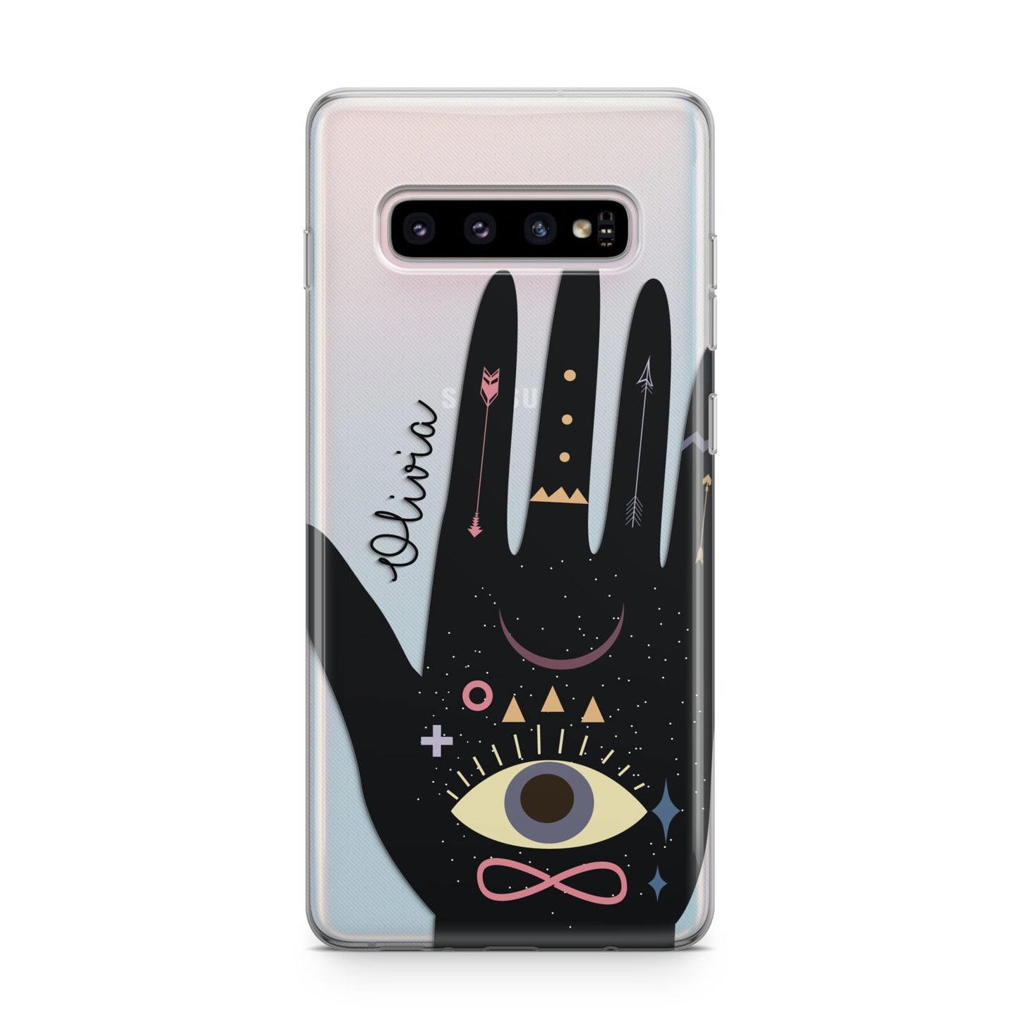 Celestial Hand with Text Samsung Galaxy S10 Plus Case