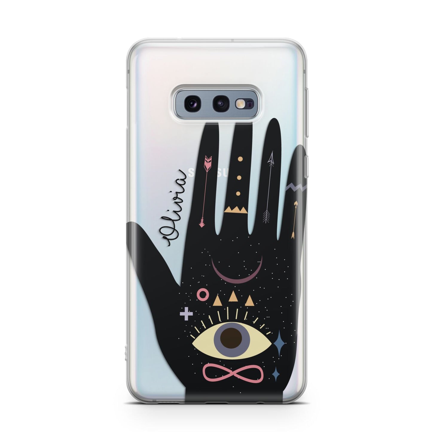 Celestial Hand with Text Samsung Galaxy S10E Case