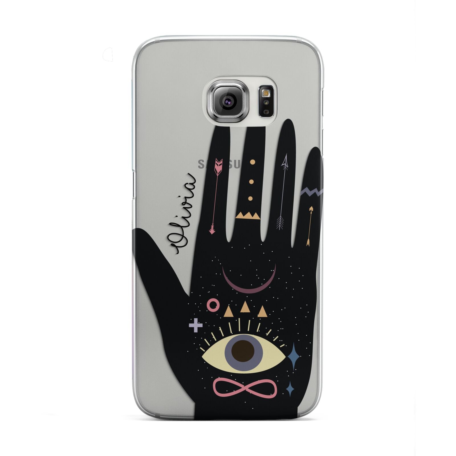 Celestial Hand with Text Samsung Galaxy S6 Edge Case