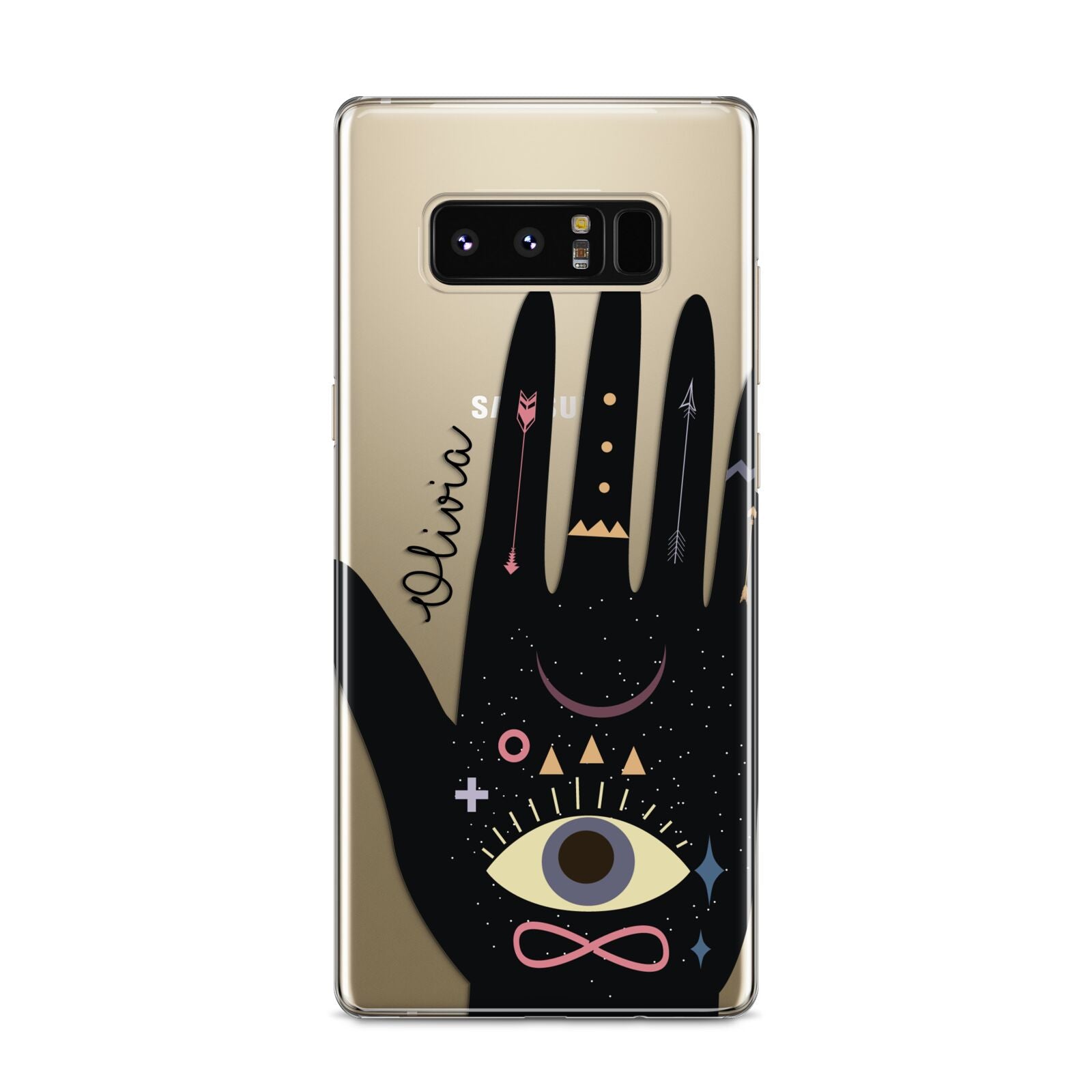 Celestial Hand with Text Samsung Galaxy S8 Case