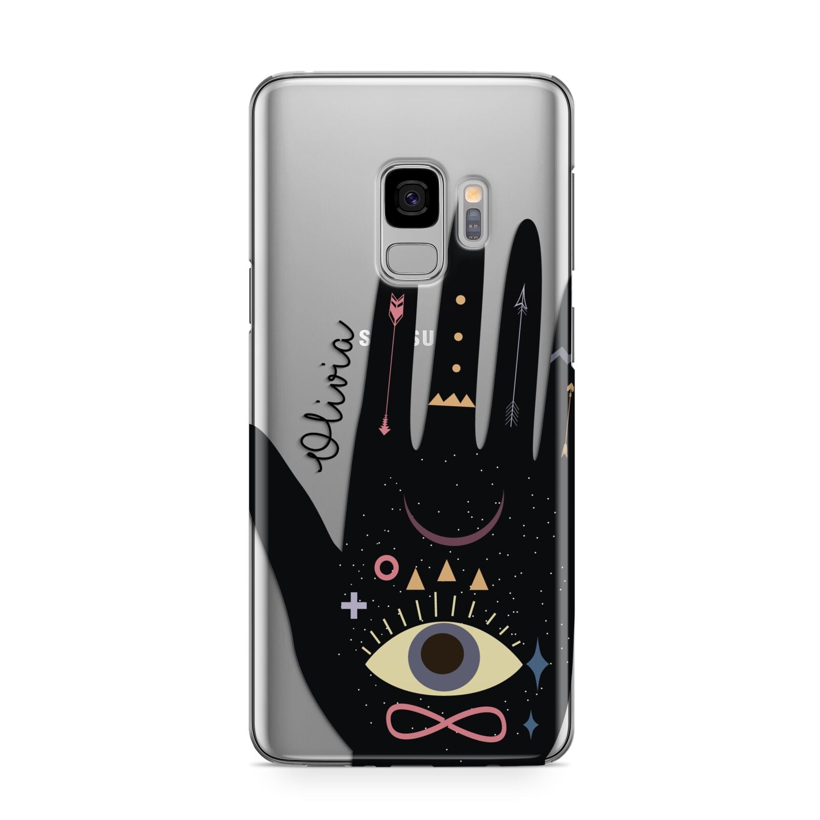 Celestial Hand with Text Samsung Galaxy S9 Case