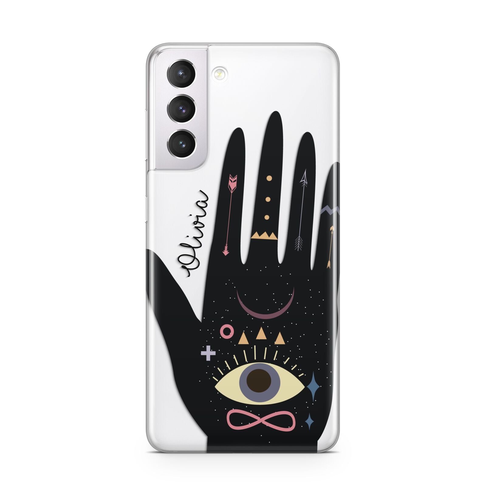 Celestial Hand with Text Samsung S21 Case