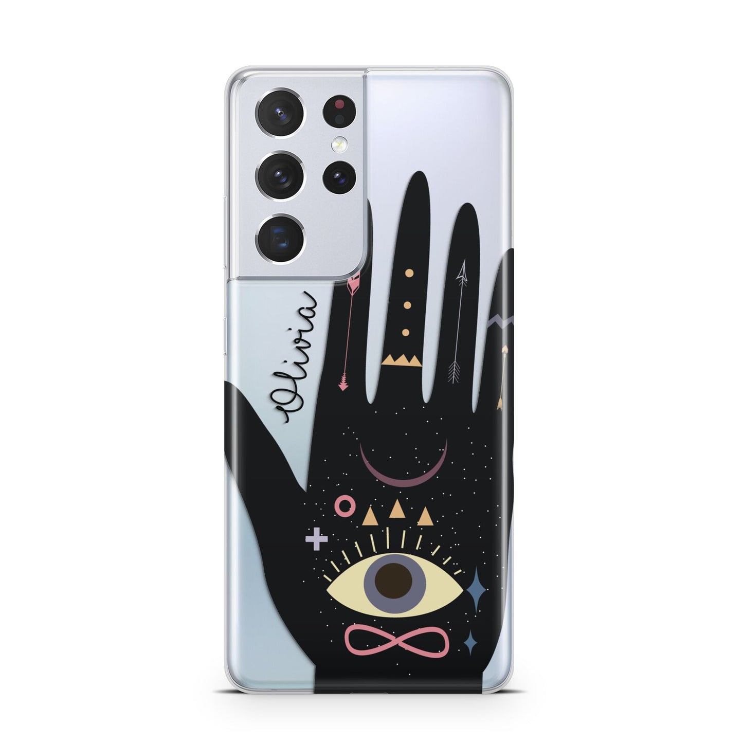 Celestial Hand with Text Samsung S21 Ultra Case