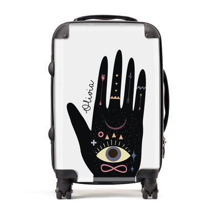 Celestial Hand with Text Suitcase