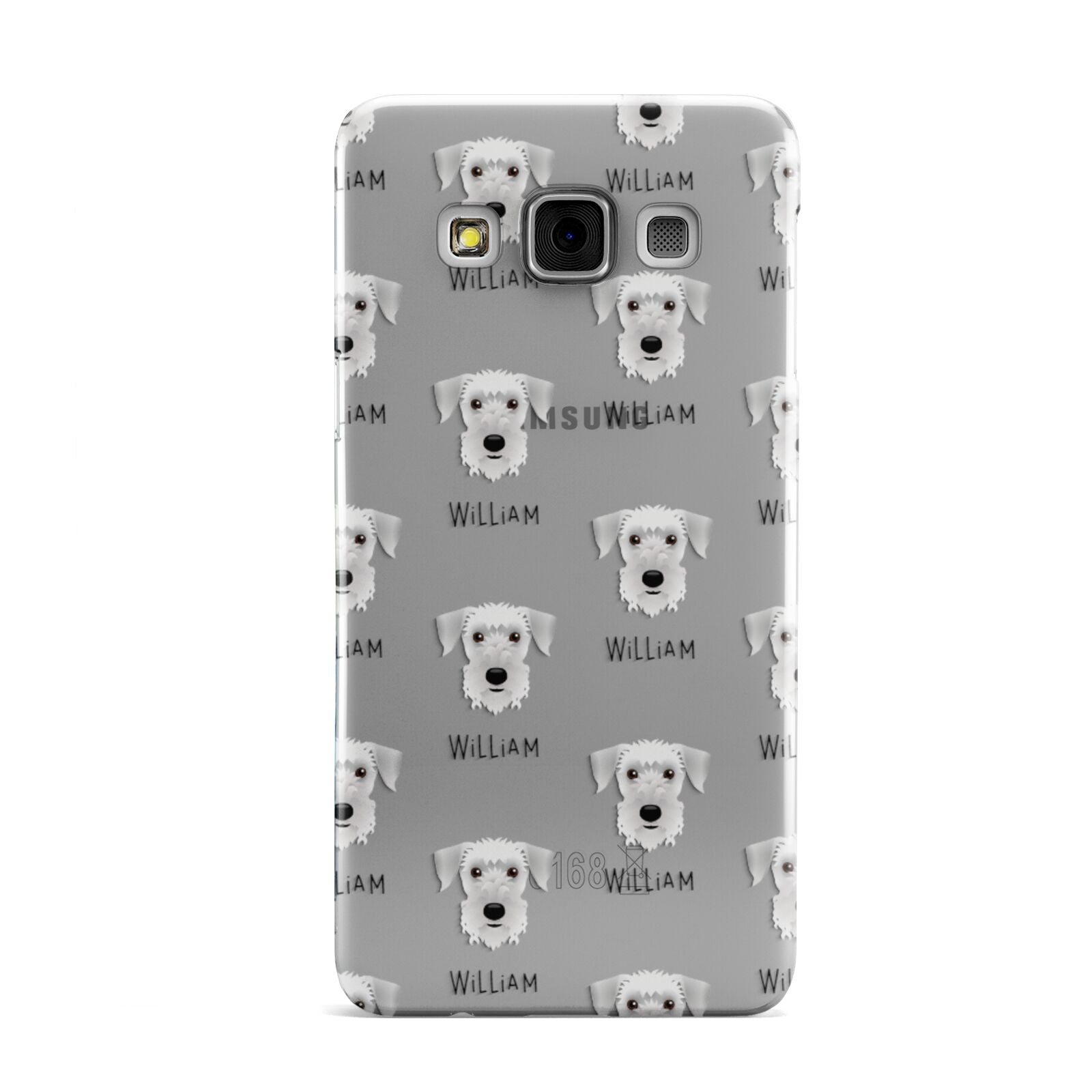 Cesky Terrier Icon with Name Samsung Galaxy A3 Case