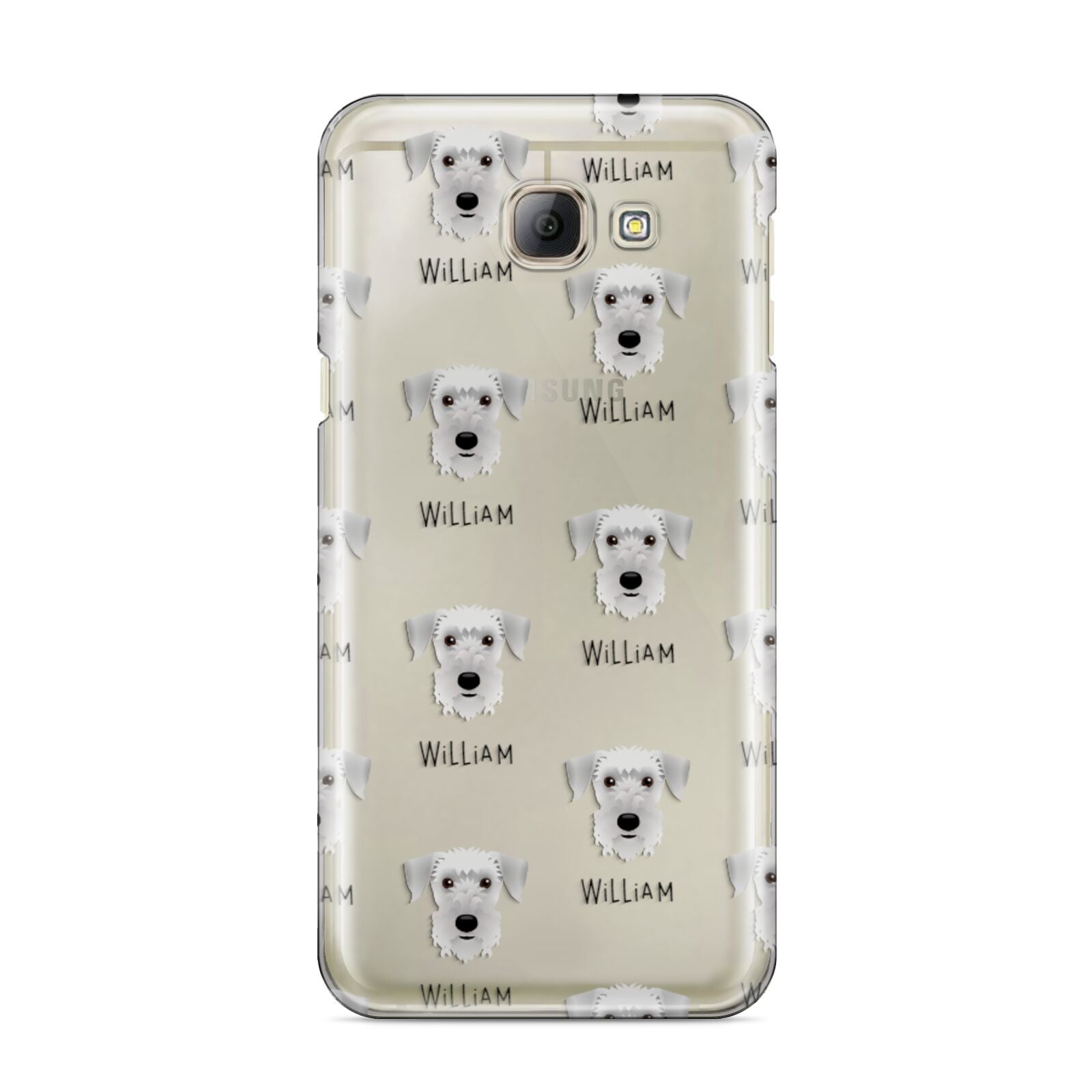 Cesky Terrier Icon with Name Samsung Galaxy A8 2016 Case