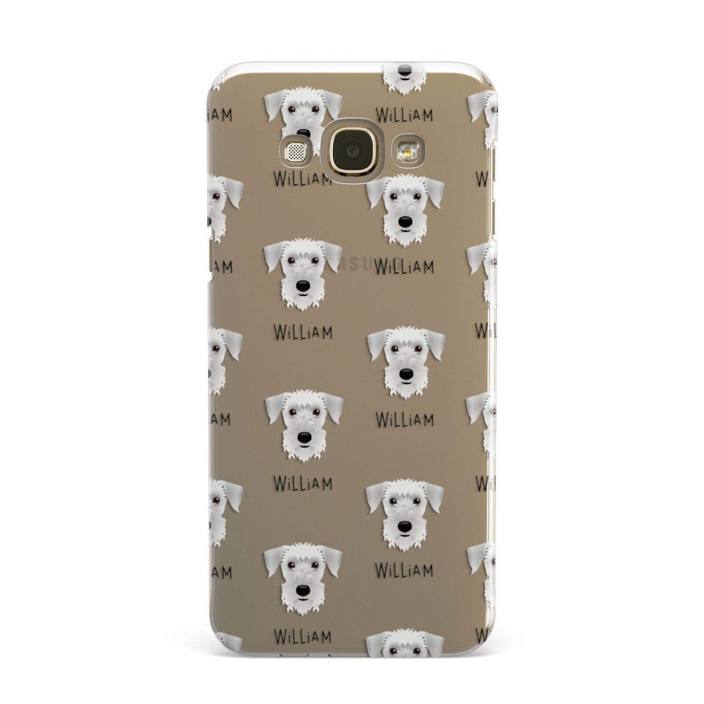 Cesky Terrier Icon with Name Samsung Galaxy A8 Case