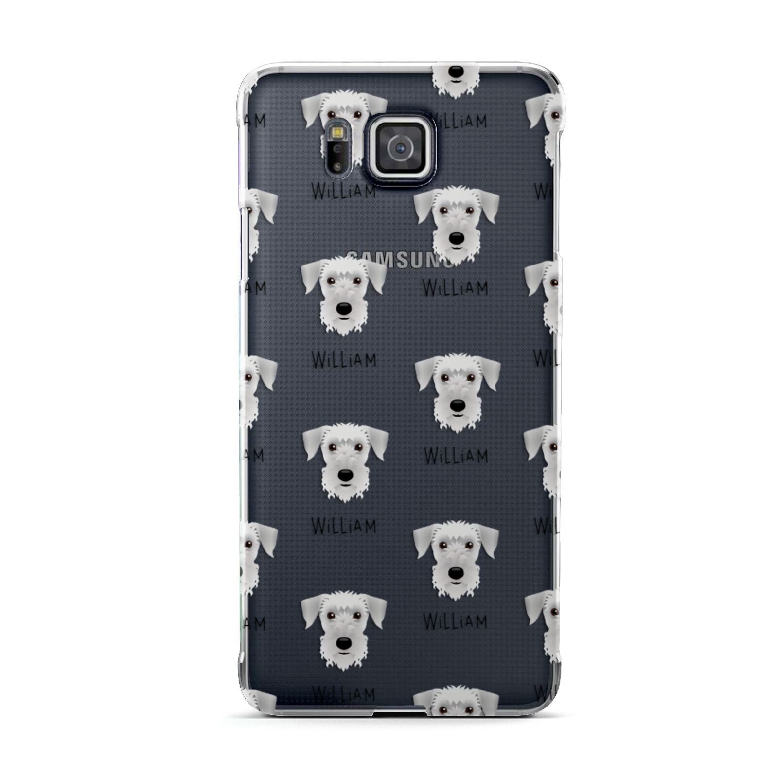 Cesky Terrier Icon with Name Samsung Galaxy Alpha Case