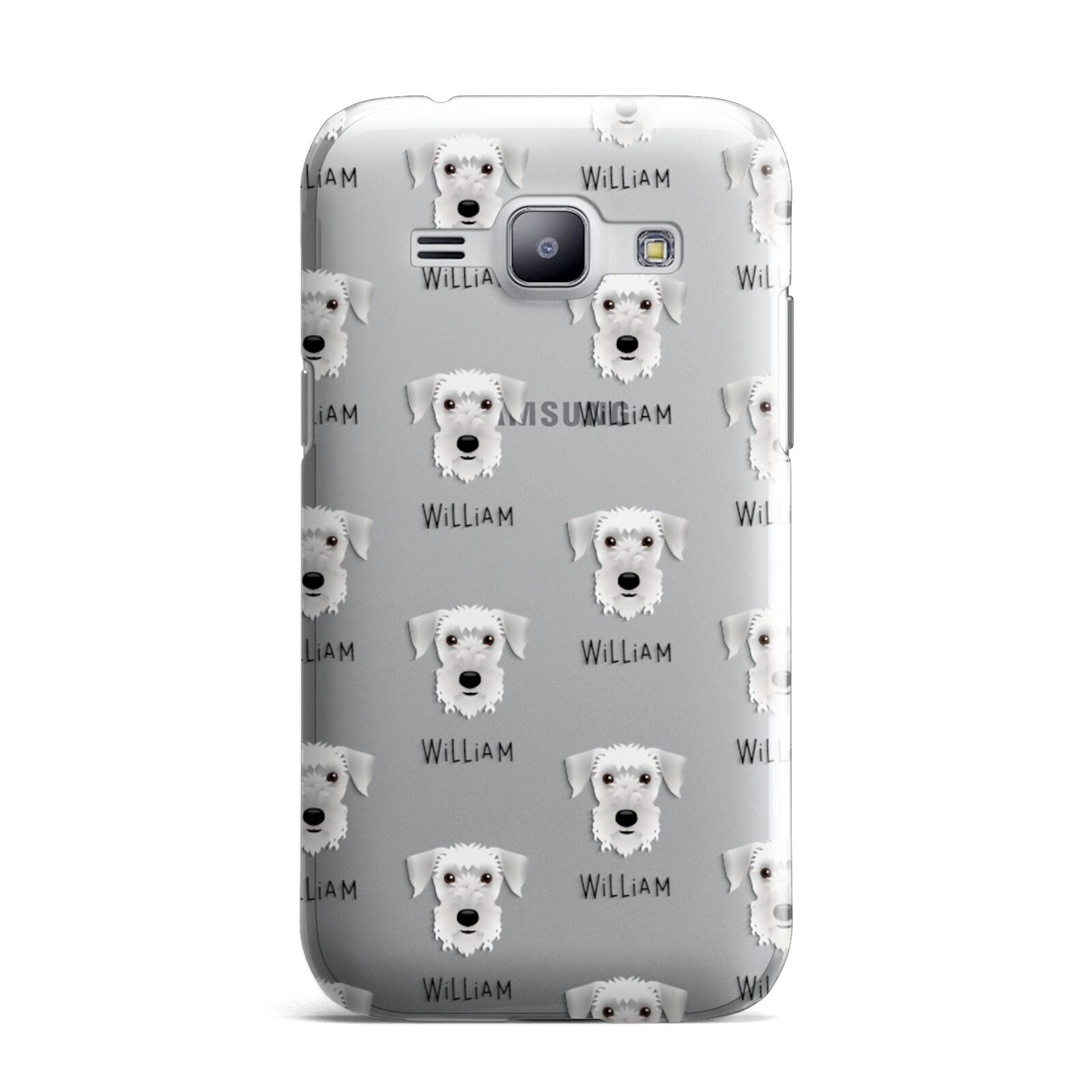 Cesky Terrier Icon with Name Samsung Galaxy J1 2015 Case