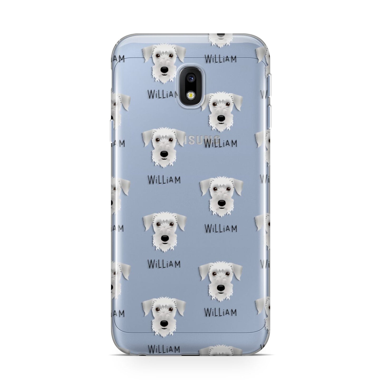 Cesky Terrier Icon with Name Samsung Galaxy J3 2017 Case