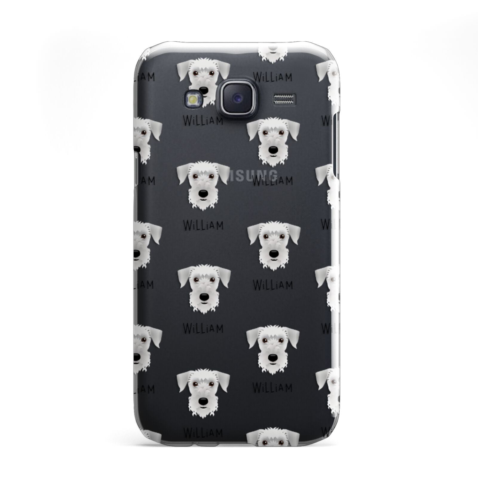 Cesky Terrier Icon with Name Samsung Galaxy J5 Case