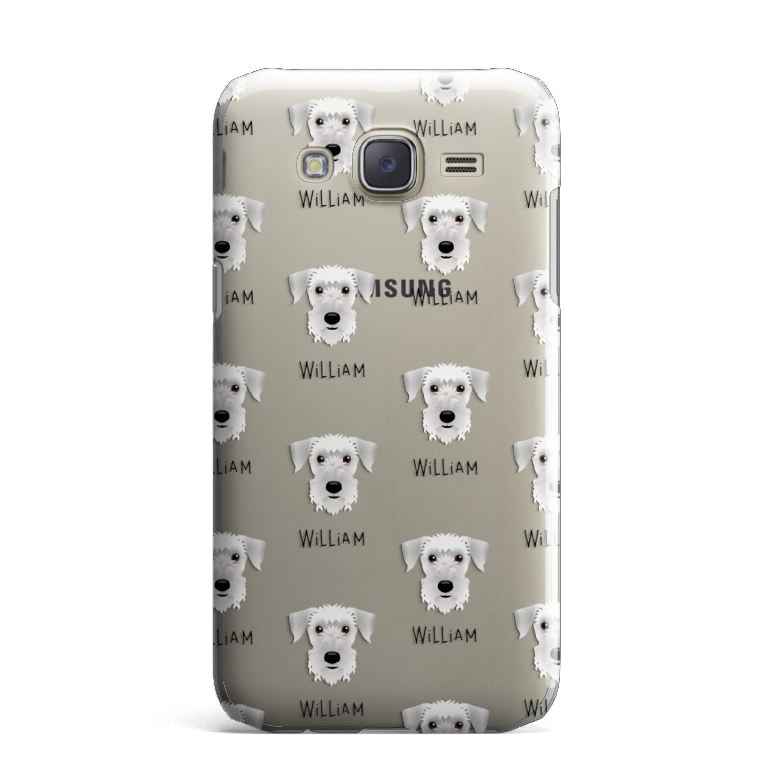 Cesky Terrier Icon with Name Samsung Galaxy J7 Case