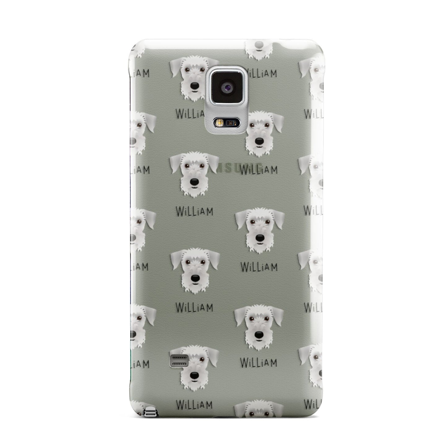 Cesky Terrier Icon with Name Samsung Galaxy Note 4 Case
