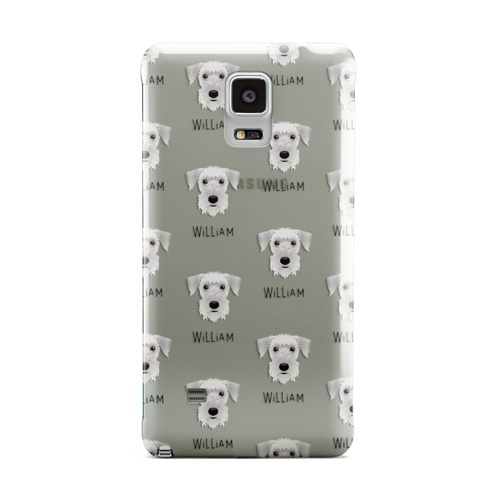 Cesky Terrier Icon with Name Samsung Galaxy Note 4 Case