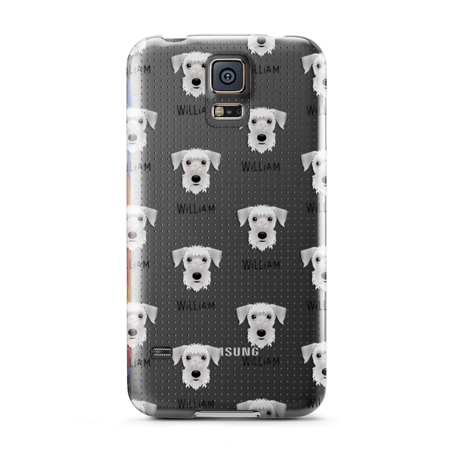 Cesky Terrier Icon with Name Samsung Galaxy S5 Case