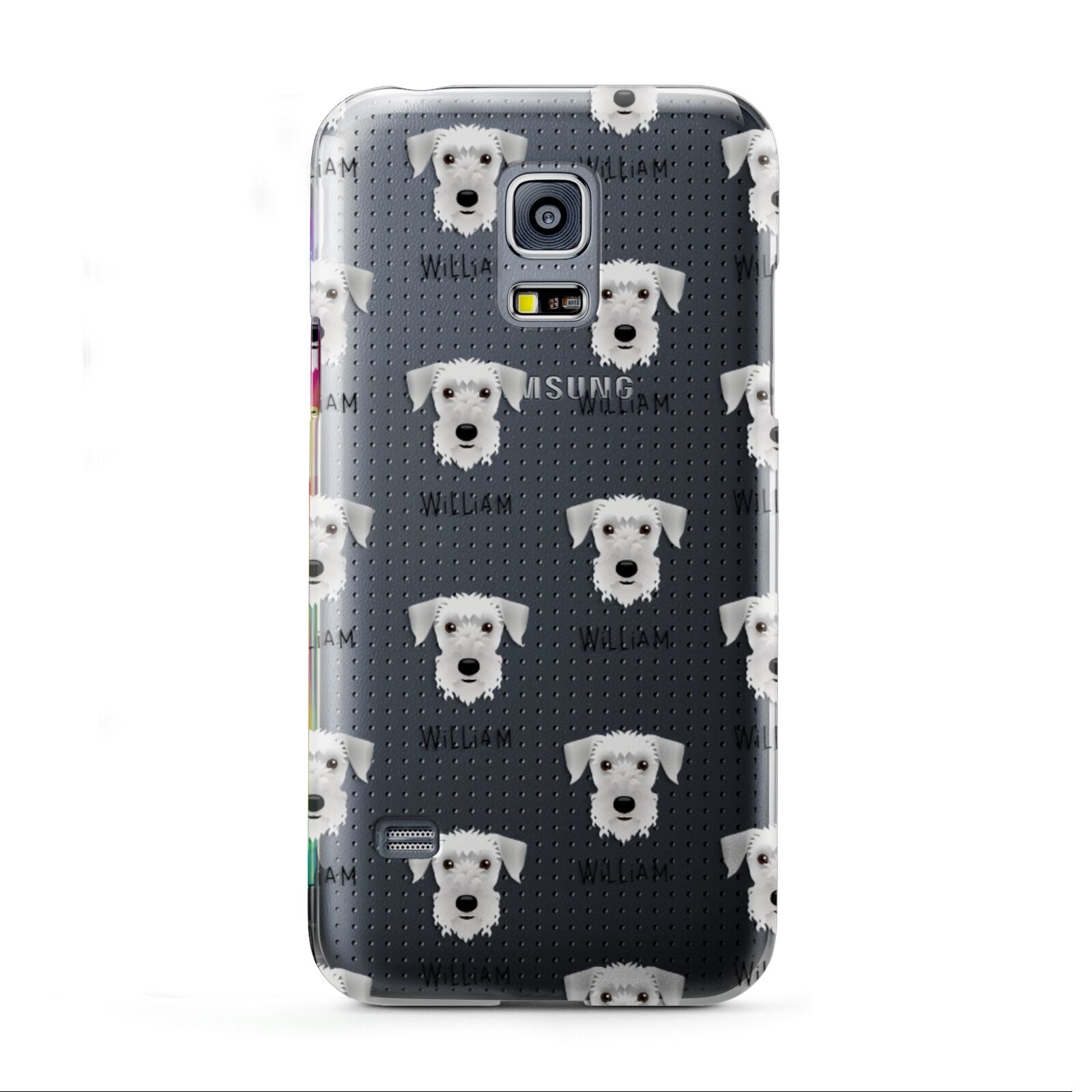 Cesky Terrier Icon with Name Samsung Galaxy S5 Mini Case