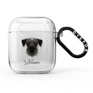 Cesky Terrier personalisierte AirPods-Hülle