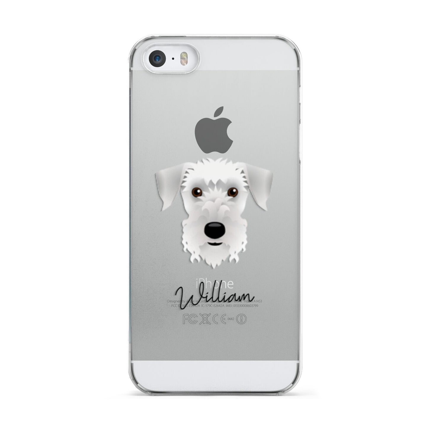 Cesky Terrier Personalised Apple iPhone 5 Case