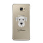 Cesky Terrier Personalised Samsung Galaxy A5 2016 Case on gold phone