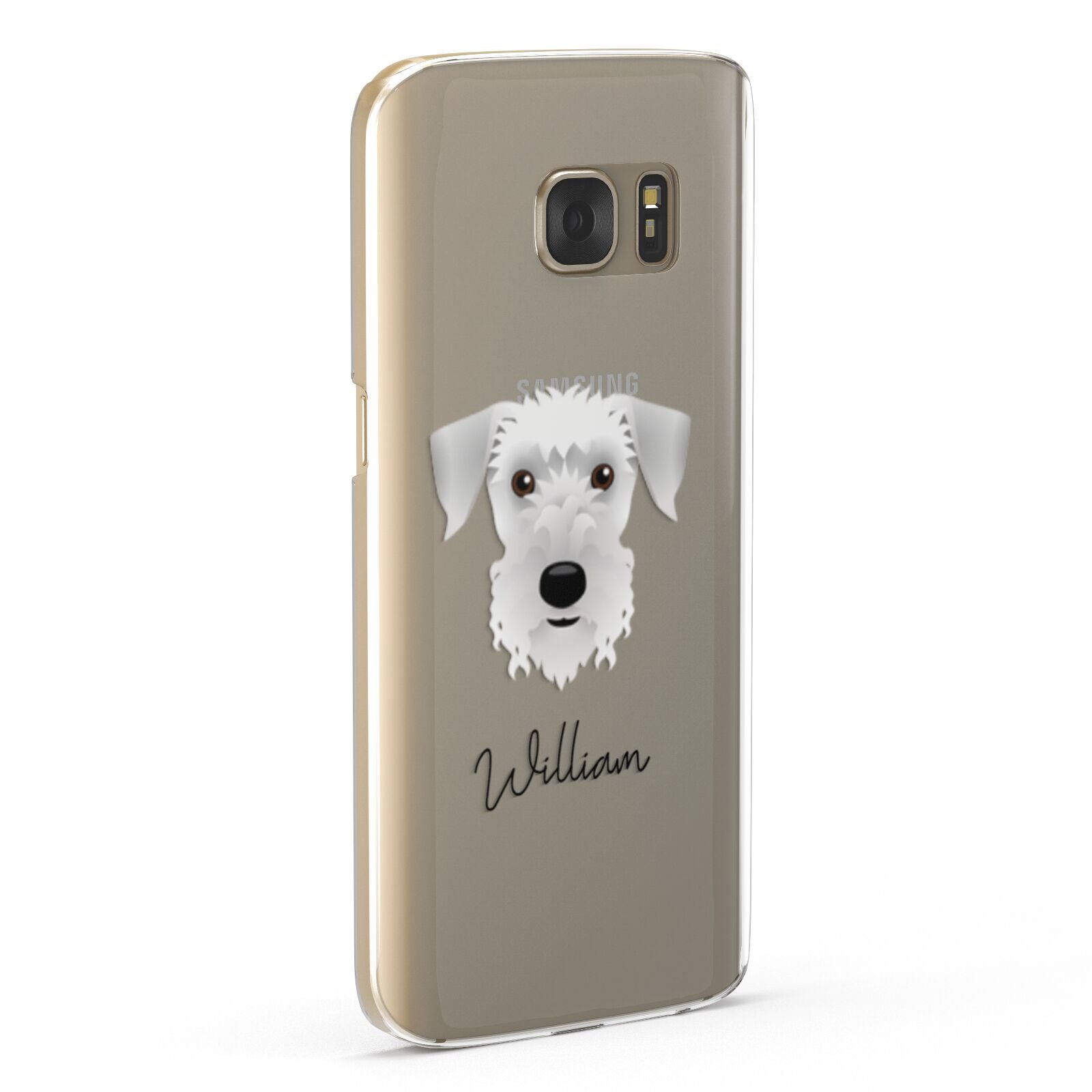 Cesky Terrier Personalised Samsung Galaxy Case Fourty Five Degrees