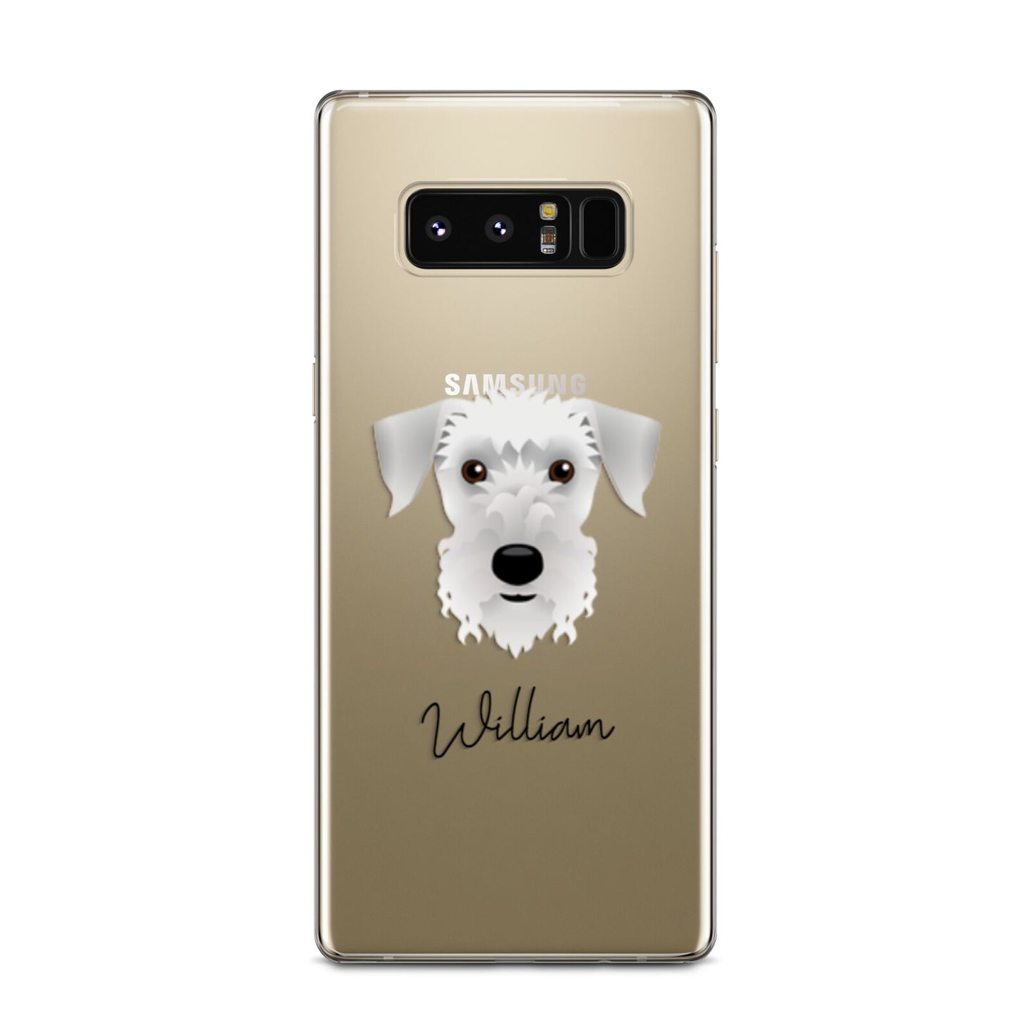 Cesky Terrier Personalised Samsung Galaxy Note 8 Case