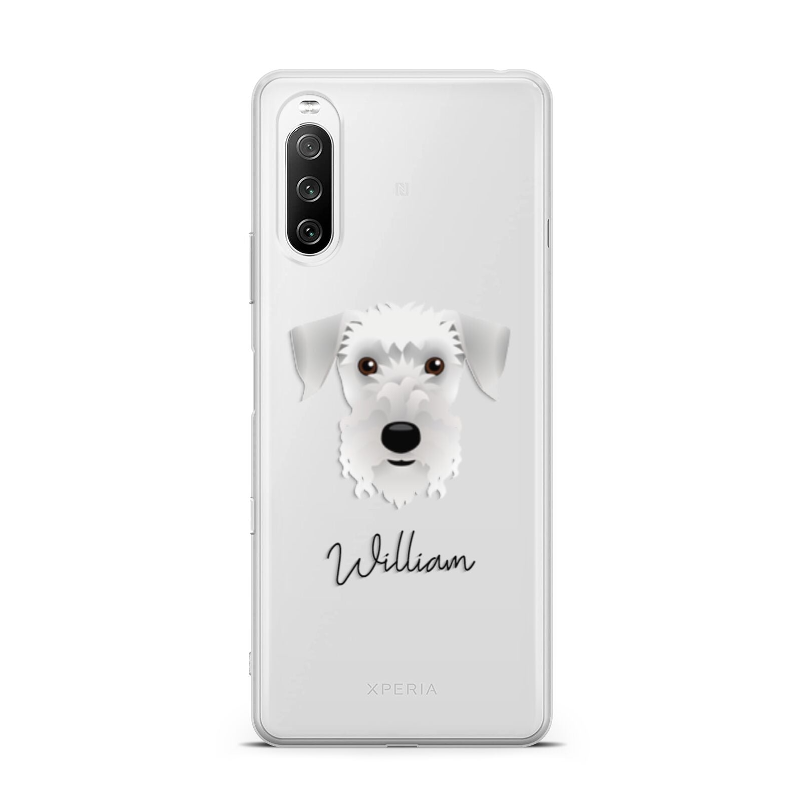 Cesky Terrier Personalised Sony Xperia 10 III Case