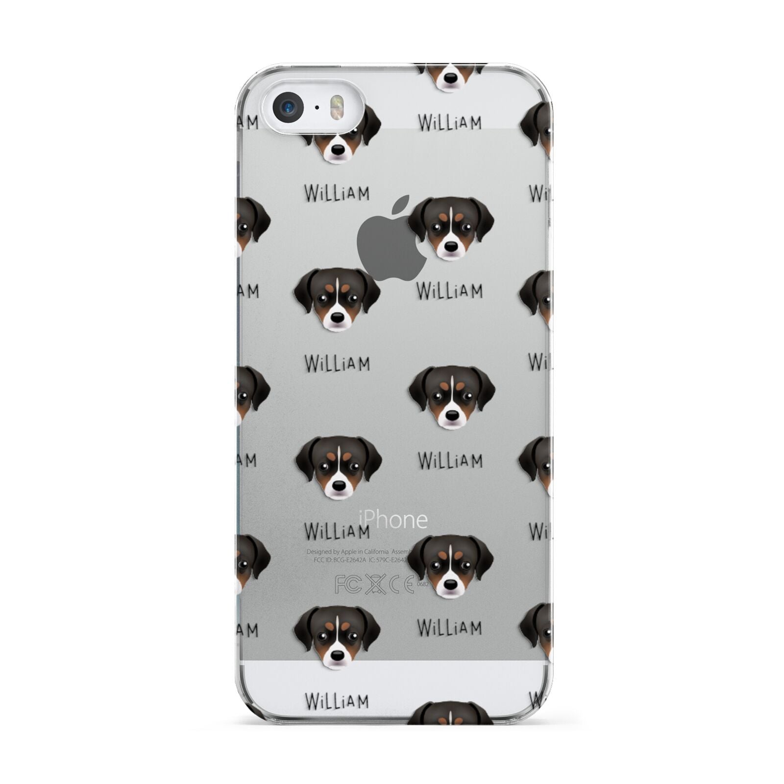 Cheagle Icon with Name Apple iPhone 5 Case