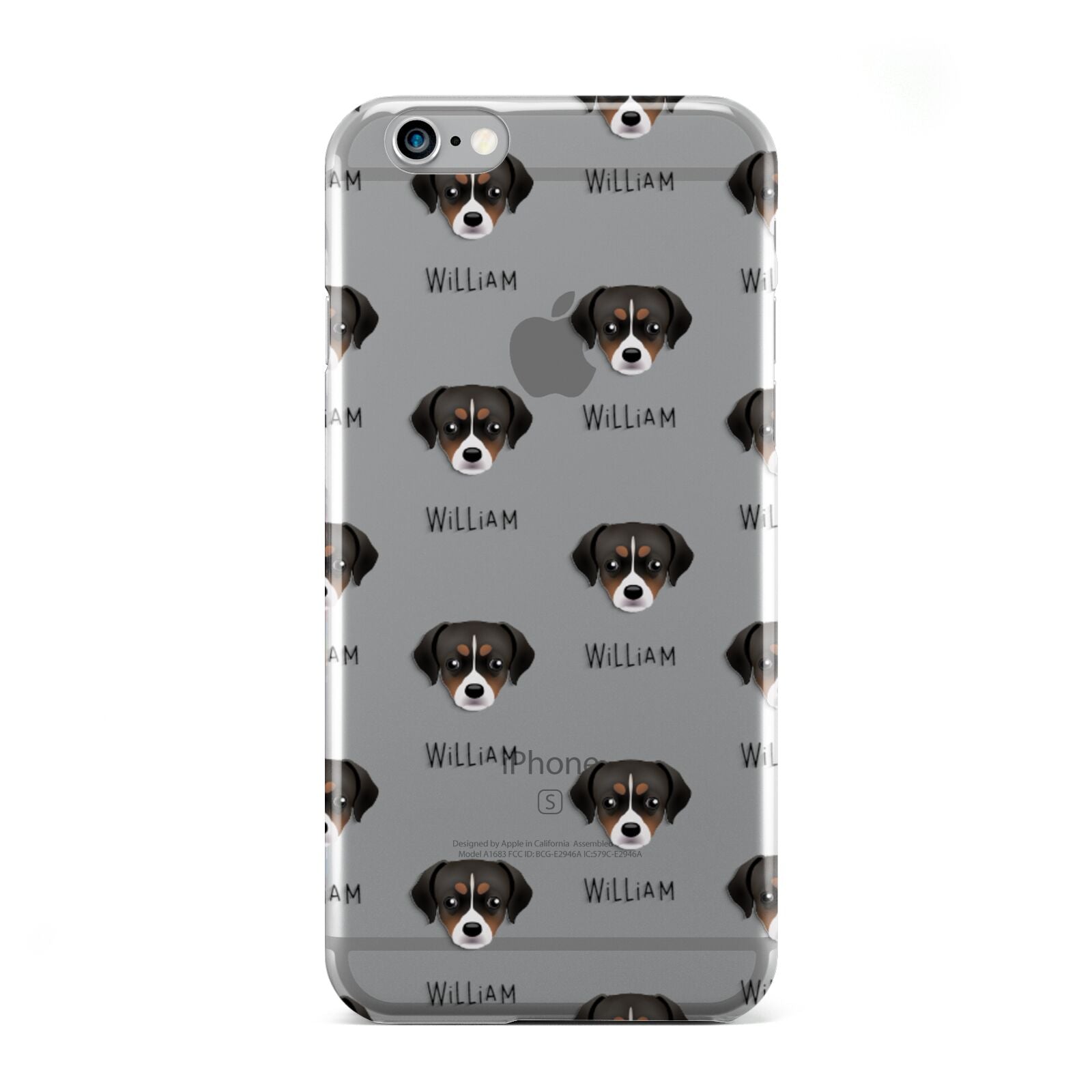 Cheagle Icon with Name Apple iPhone 6 Case