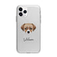 Cheagle Personalised Apple iPhone 11 Pro in Silver with Bumper Case
