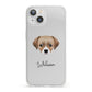 Cheagle Personalised iPhone 13 Clear Bumper Case