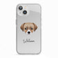 Cheagle Personalised iPhone 13 TPU Impact Case with White Edges