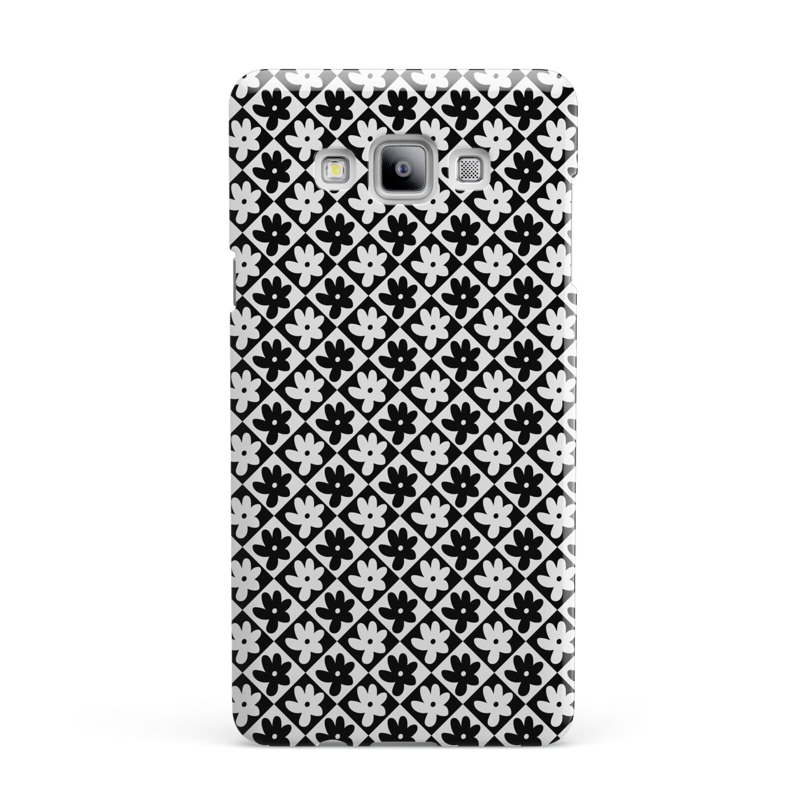 Check Flower Samsung Galaxy A7 2015 Case