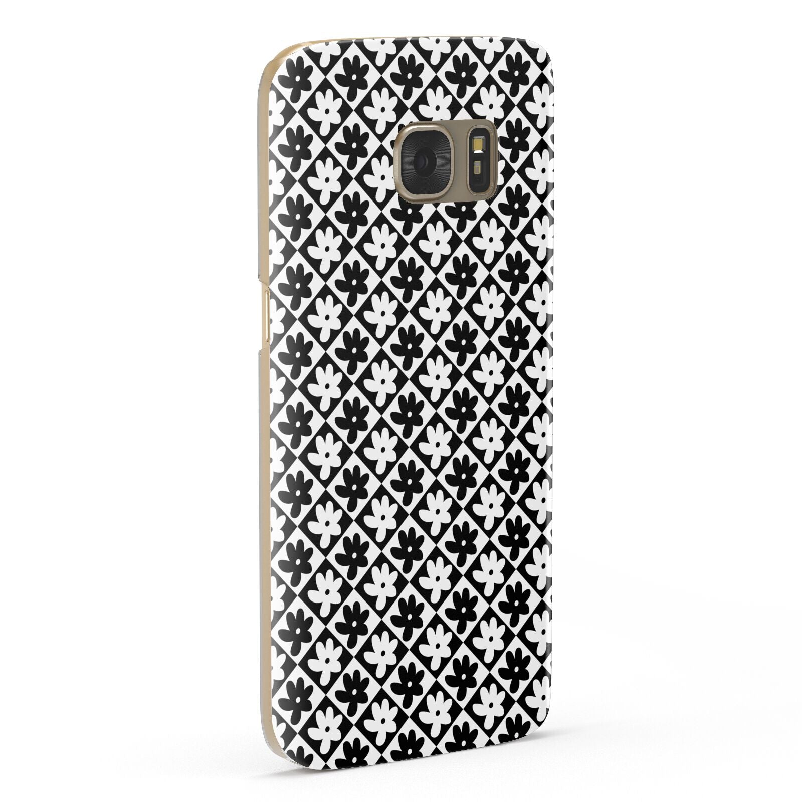 Check Flower Samsung Galaxy Case Fourty Five Degrees