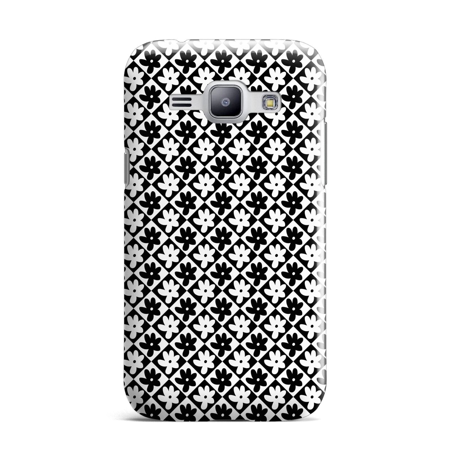 Check Flower Samsung Galaxy J1 2015 Case