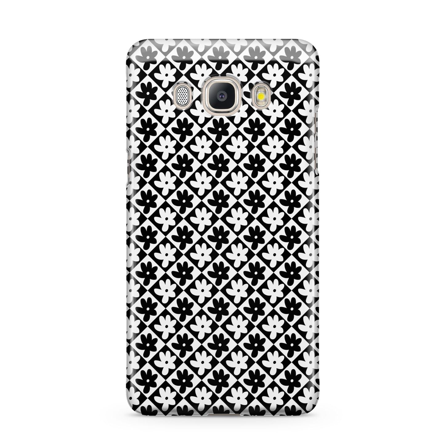 Check Flower Samsung Galaxy J5 2016 Case