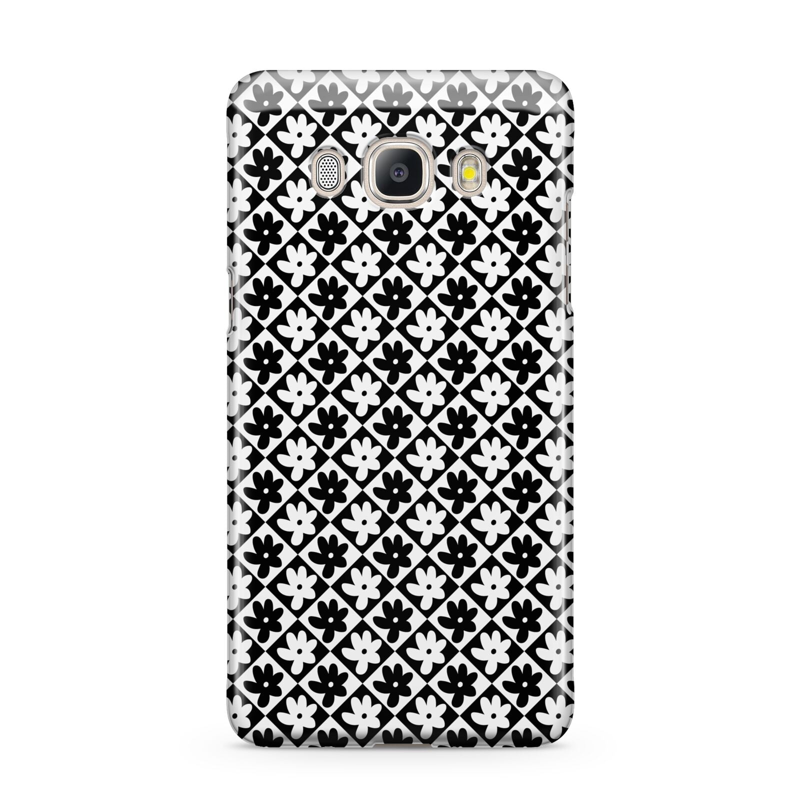 Check Flower Samsung Galaxy J5 2016 Case