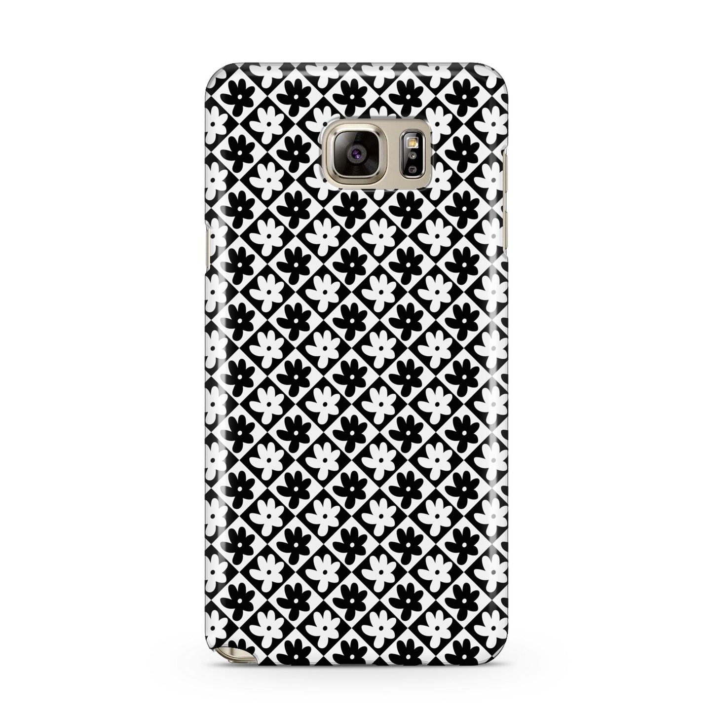 Check Flower Samsung Galaxy Note 5 Case