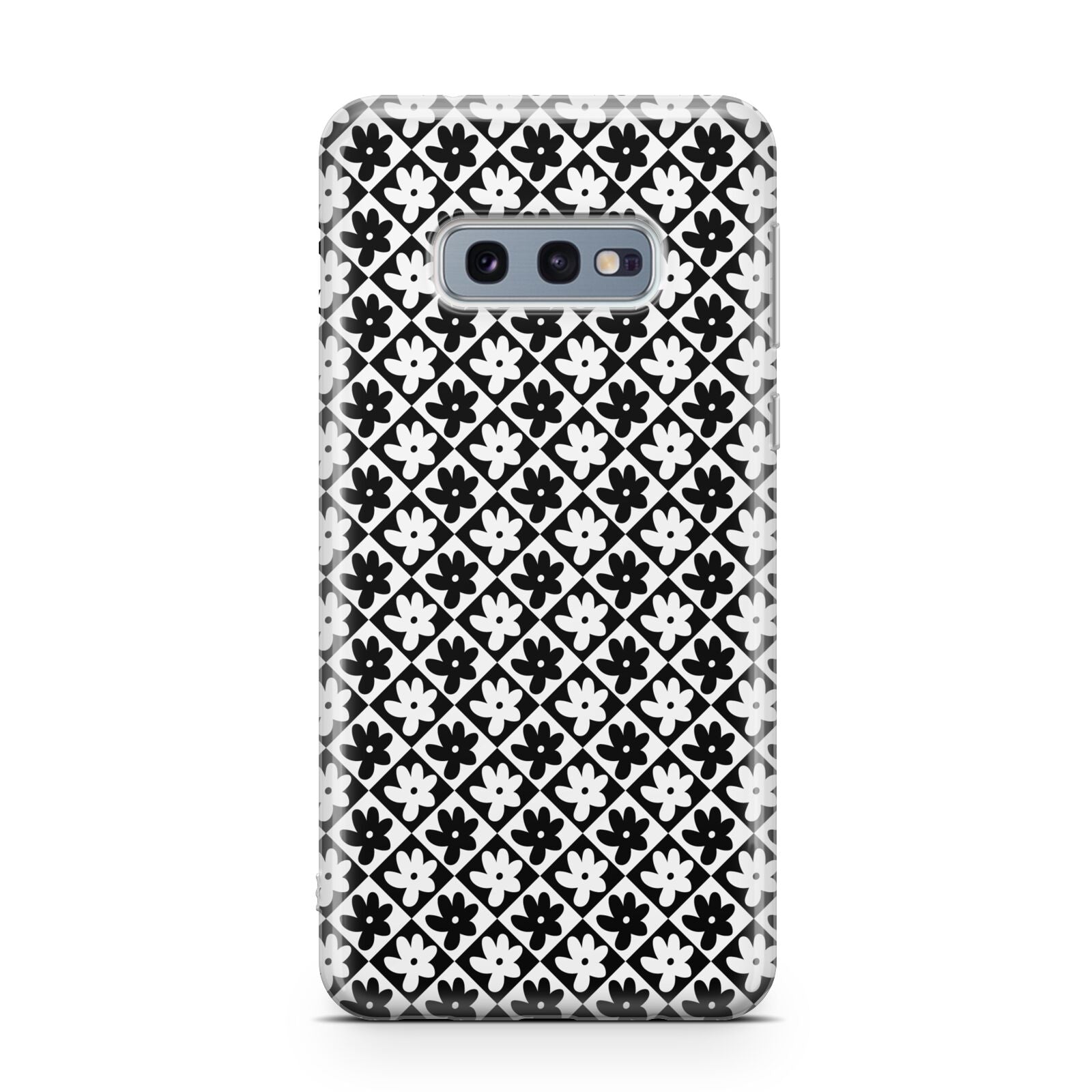 Check Flower Samsung Galaxy S10E Case