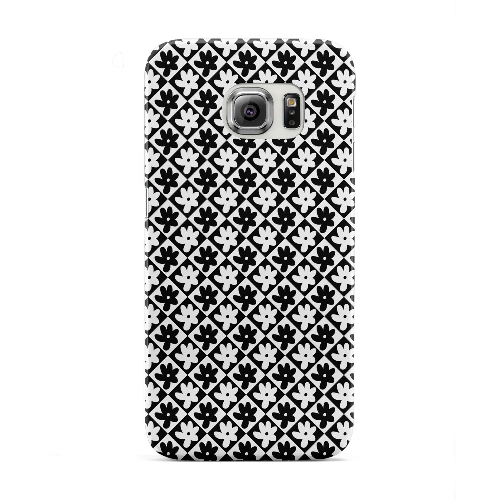 Check Flower Samsung Galaxy S6 Edge Case