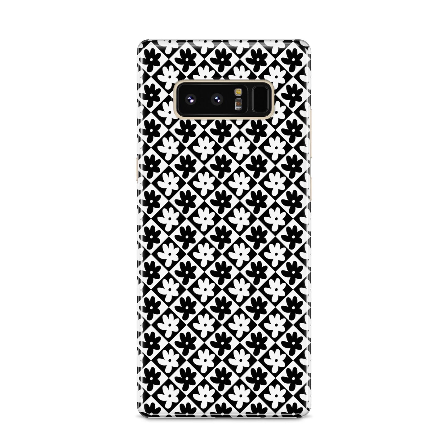 Check Flower Samsung Galaxy S8 Case