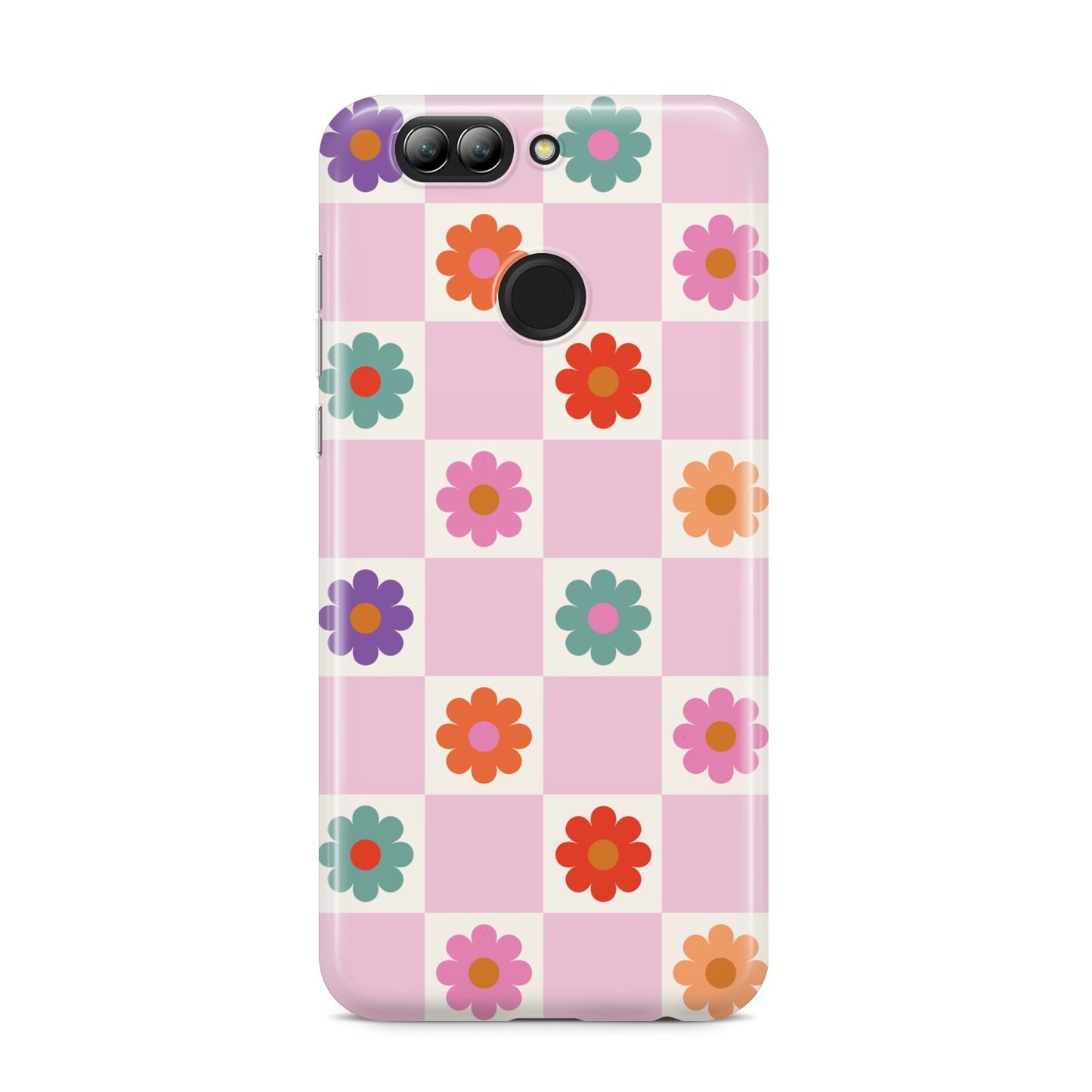 Checked flowers Huawei Nova 2s Phone Case