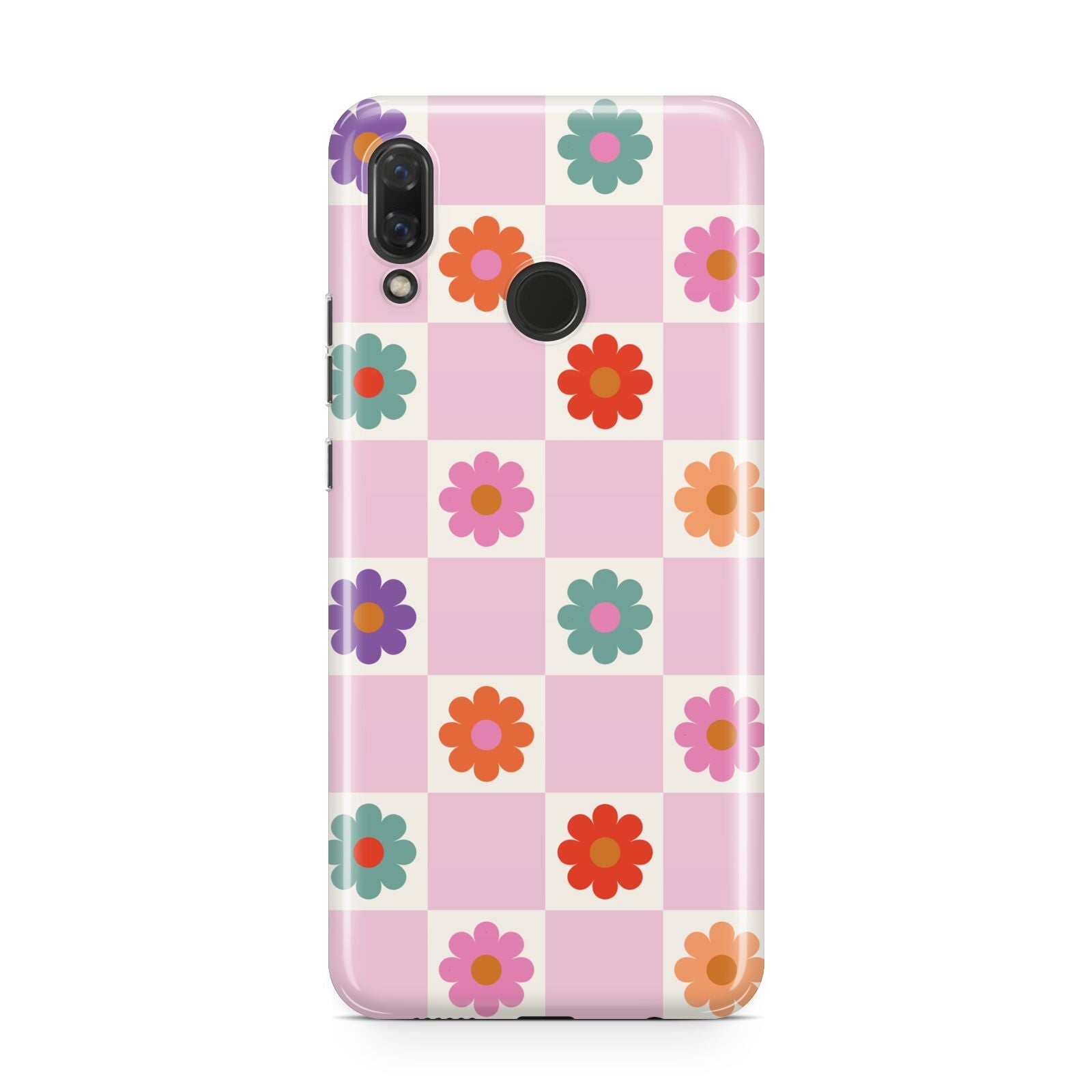 Checked flowers Huawei Nova 3 Phone Case