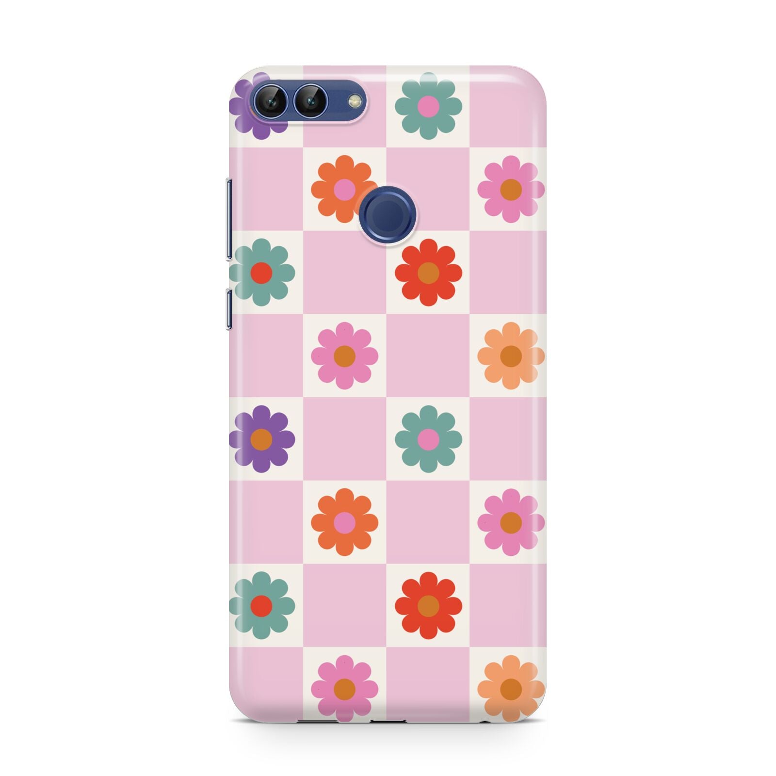 Checked flowers Huawei P Smart Case