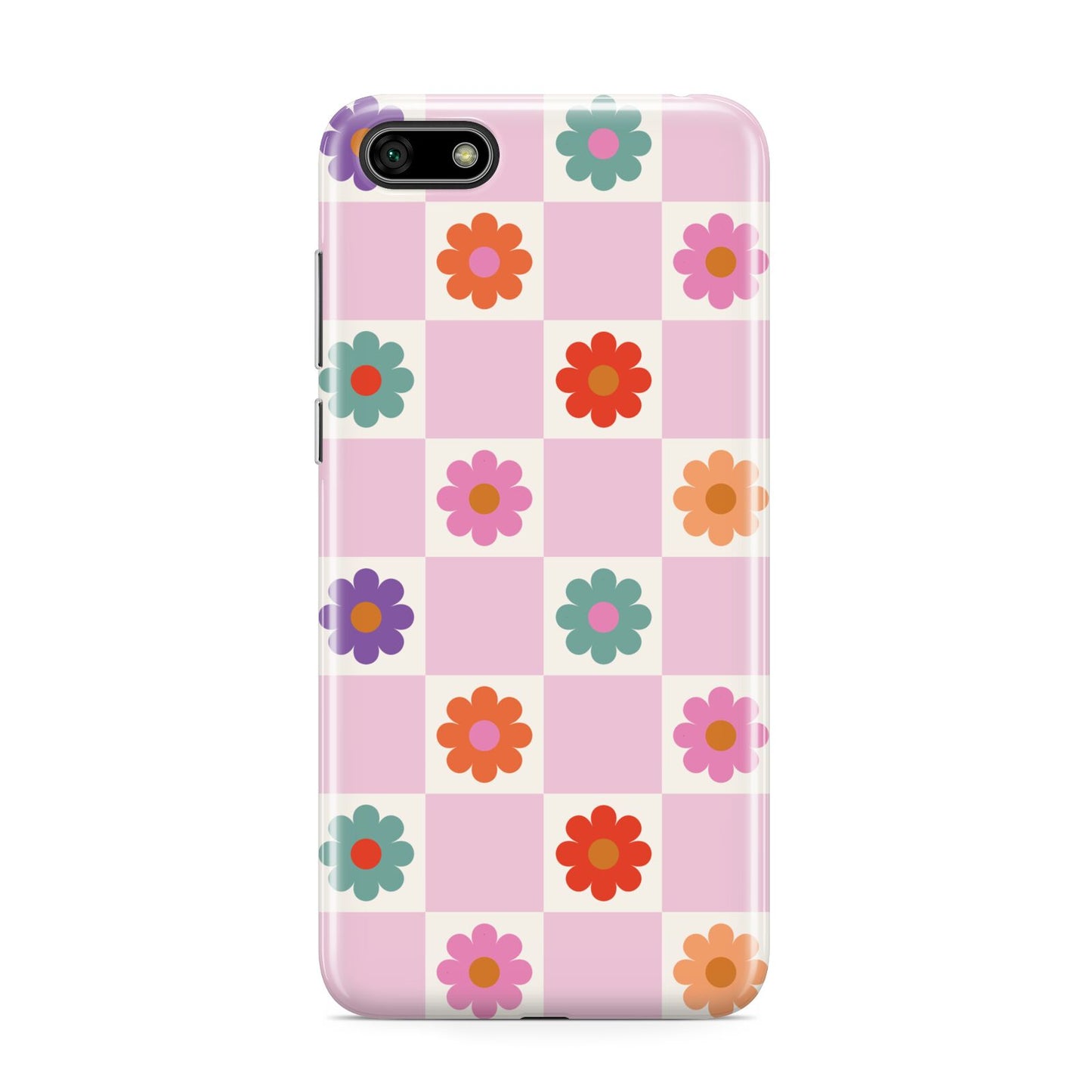 Checked flowers Huawei Y5 Prime 2018 Phone Case