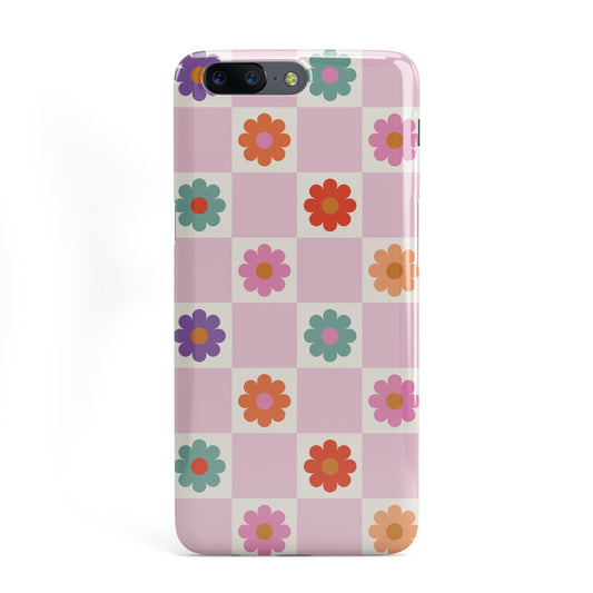 Checked flowers OnePlus Case